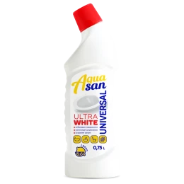 Гель чистящий  универсальный  «Aquasan Ultra white» лимон