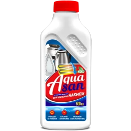Средство жидкое для удаления накипи AQUASAN